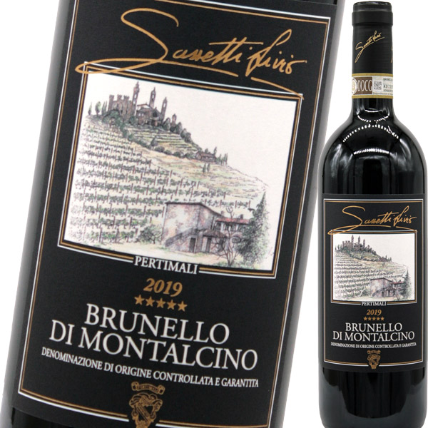 ペルティマーリ・サセッティ・リヴィオ・ブルネロ・ディ・モンタルチーノ 2019