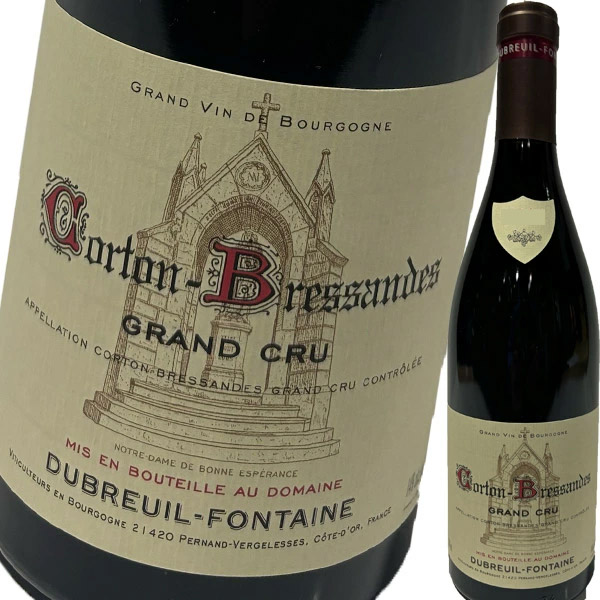 ドメーヌ・デュブルイユ・フォンテーヌ・コルトン・ブレッサンド　2022