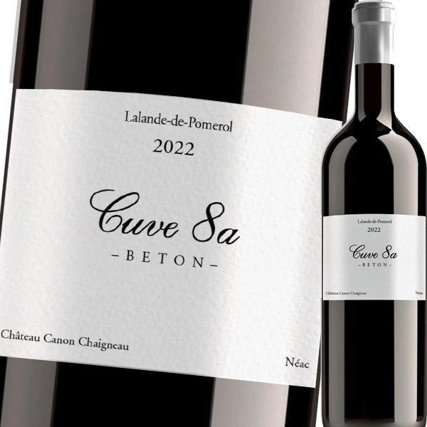 シャトー・カノン・シェニョー・キュヴェ・ユイット・ア・べトン 2022
