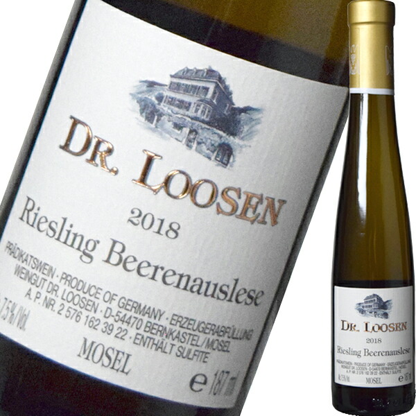 【187ml・オリジナル箱入り】ドクター・ローゼン・リースリング・ベーレンアウスレーゼ　2018
