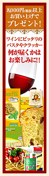 8,000円（税抜）以上お買い上げでプレゼント