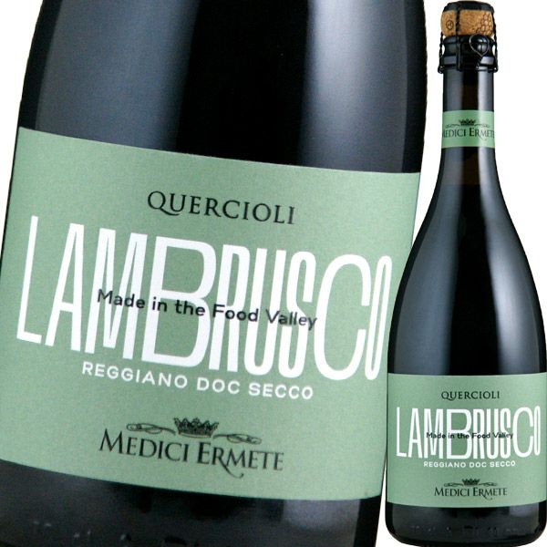 メディチ・エルメーテ・クエルチオーリ・レッジアーノ・ランブルスコ・セッコ NV