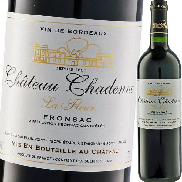 シャトー・シャデンヌ・ラ・フルール 2009