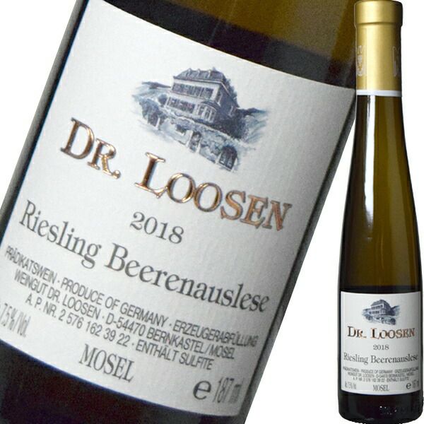 【187ml・オリジナル箱入り】ドクター・ローゼン・リースリング・ベーレンアウスレーゼ　2018